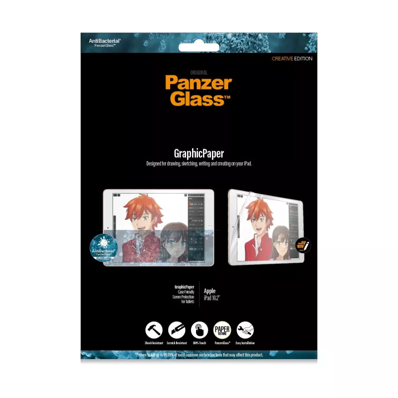 PanzerGlass ® GraphicPaper® ochranná fólia displeja iPad 10.2″ (2019-2021)