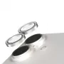Ochrana objektívu fotoaparátu PanzerGlass SAFE. by Glitter Silver iPhone '24 6,1 palca | 6,7 palca