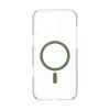 PanzerGlass CARE™ by ® Urban Combat puzdro transparentné so zeleným MagSafe pre iPhone 16 Pro Max