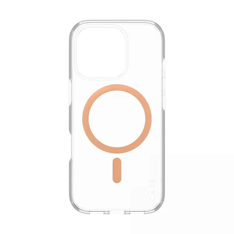 PanzerGlass CARE™ by ® Urban Combat puzdro transparentné s Peachy MagSafe iPhone 16 Pro