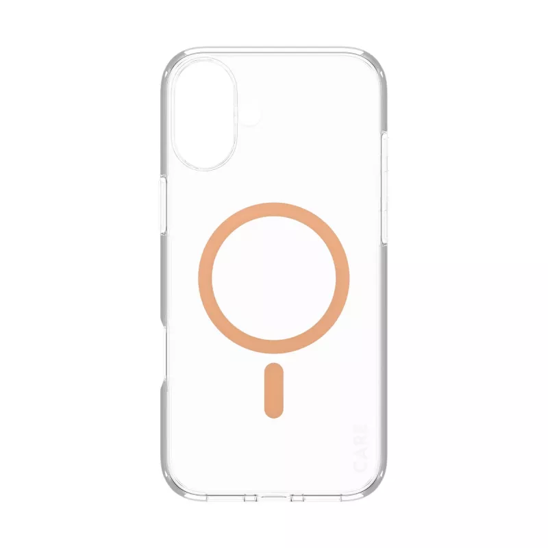 PanzerGlass CARE™ by ® Urban Combat puzdro transparentné s Peachy MagSafe iPhone 16 Plus