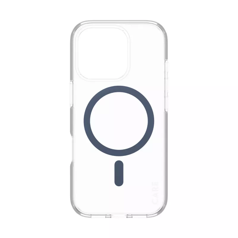 PanzerGlass CARE by Flagship puzdro transparentné Urban Combat Blue MagSafe iPhone 16 Pro