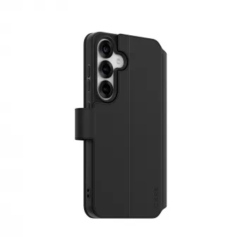 Peňaženkové puzdro PanzerGlass Samsung Galaxy S25 transparentné s stojanom