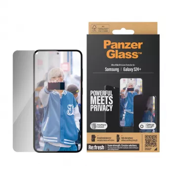 PanzerGlass ® ochrana displeja proti zvedavým pohľadom Samsung Galaxy S24+ | Ultra-Wide Fit s EasyAligner