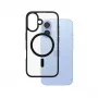 PanzerGlass ® HardCase transparentné s čiernym MagSafe rámom pre iPhone 16