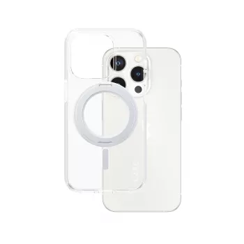 PanzerGlass CARE™ by ® puzdro transparentné so strieborným stojanom & MagSafe iPhone 15 Pro