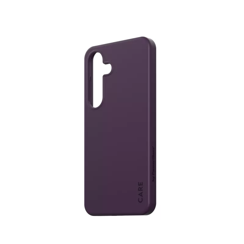 PanzerGlass CARE™ by ® puzdro Plum Purple s Qi kompatibilné Samsung Galaxy S25