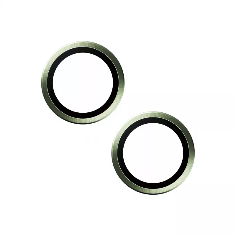 PanzerGlass ® Hoops® ochrana šošovky fotoaparátu zelená iPhone 15 | 15 Plus