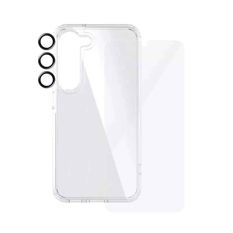PanzerGlass ® 3-in-1 Bundle Samsung Galaxy S24 | Ultra-Wide Fit s EasyAligner