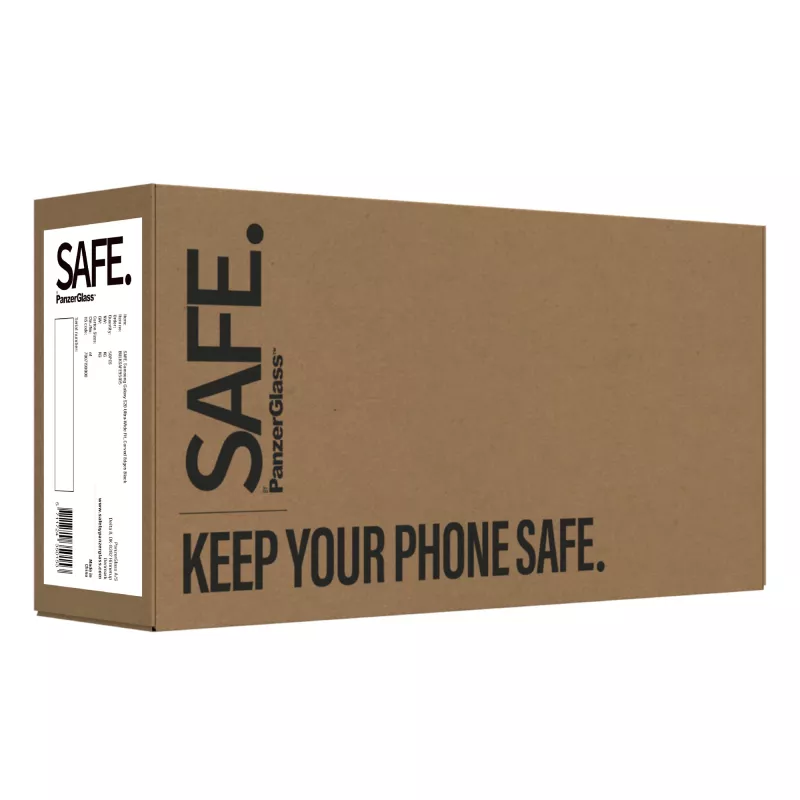 PanzerGlass SAFE. by ® ochranná fólia displeja s čiernym rámikom Samsung Galaxy S20 5G | Ultra-Wide Fit | BULK