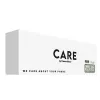 PanzerGlass CARE Fashionable Samba puzdro na iPhone 16e, kompatibilné s MagSafe a Qi, TPU, priehľadné s bielou