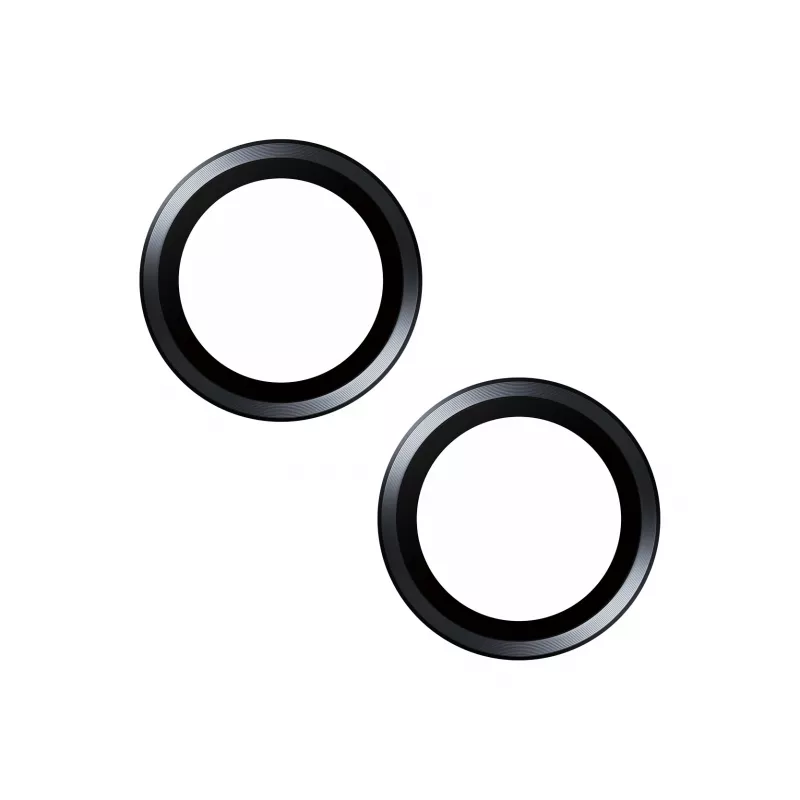 PanzerGlass ® Hoops® ochranné sklo šošovky fotoaparátu čierne iPhone 15 | 15 Plus