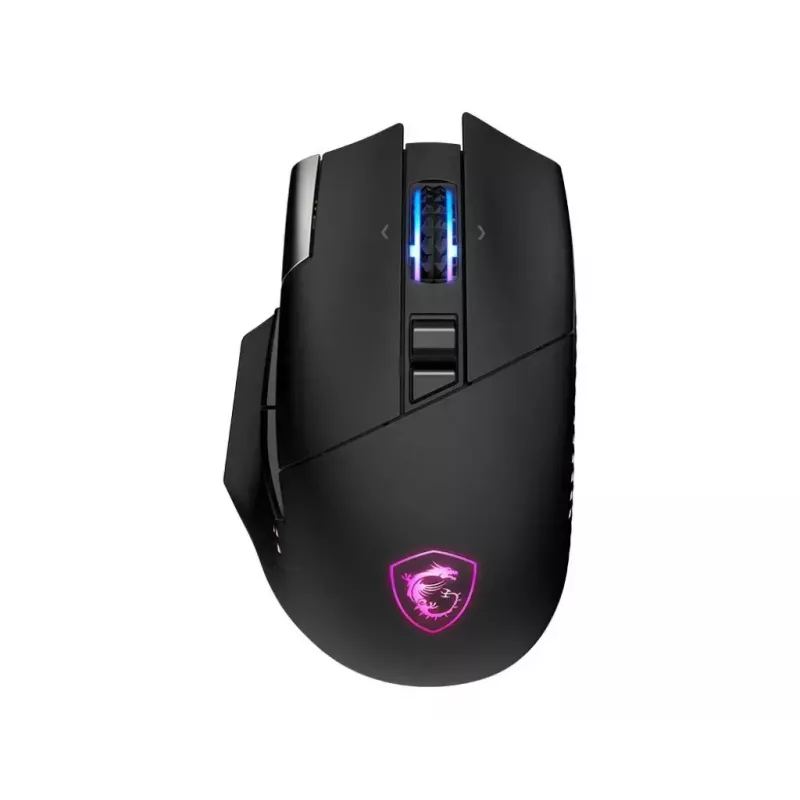 MSI S12-4301370-CLA myš herná pravá ruka RF Wireless + Bluetooth + USB Type-A optická 26000 DPI