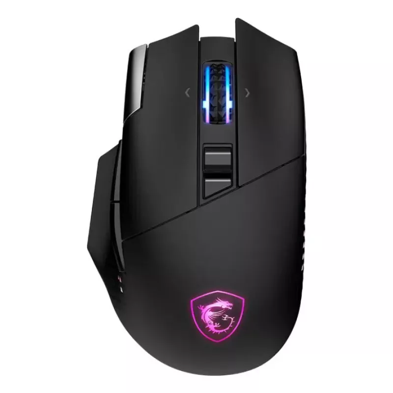 MSI S12-4301370-CLA myš herná pravá ruka RF Wireless + Bluetooth + USB Type-A optická 26000 DPI