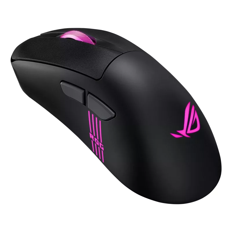 ASUS ROG Keris II Origin BLK myš herná pravá ruka RF Wireless + Bluetooth + USB Type-A optická 42000 DPI
