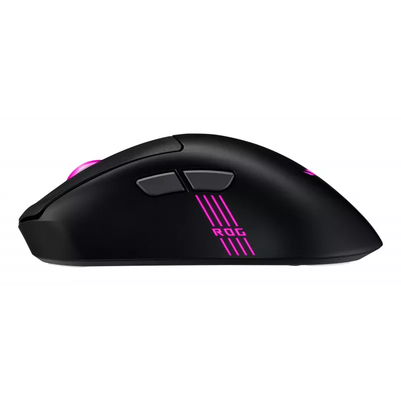 ASUS ROG Keris II Origin BLK myš herná pravá ruka RF Wireless + Bluetooth + USB Type-A optická 42000 DPI