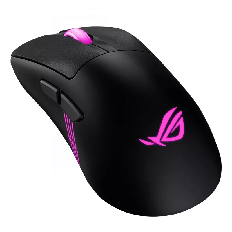 ASUS ROG Keris II Origin BLK myš herná pravá ruka RF Wireless + Bluetooth + USB Type-A optická 42000 DPI