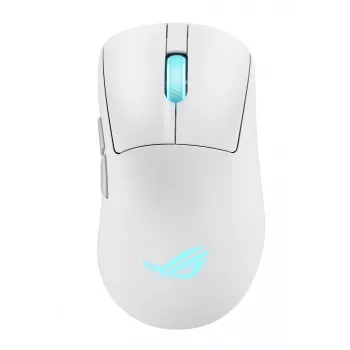 ASUS ROG Keris II Origin WHT myš herná pravá ruka RF Wireless + Bluetooth + USB Type-A optická 42000 DPI