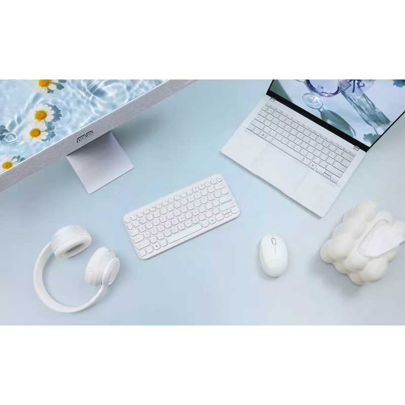 ASUS Fragrance MD101 myš Home obojručná RF Wireless + Bluetooth optická 2400 DPI