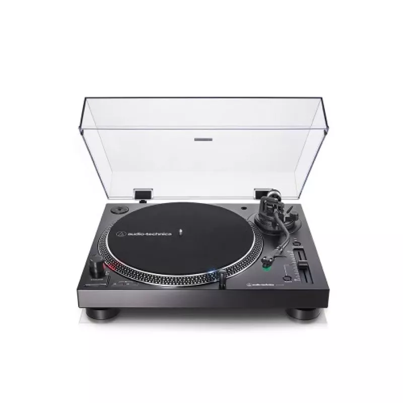 Audio-Technica AT-LP120XUSB gramofón s priamym pohonom (analógový a USB), strieborný
