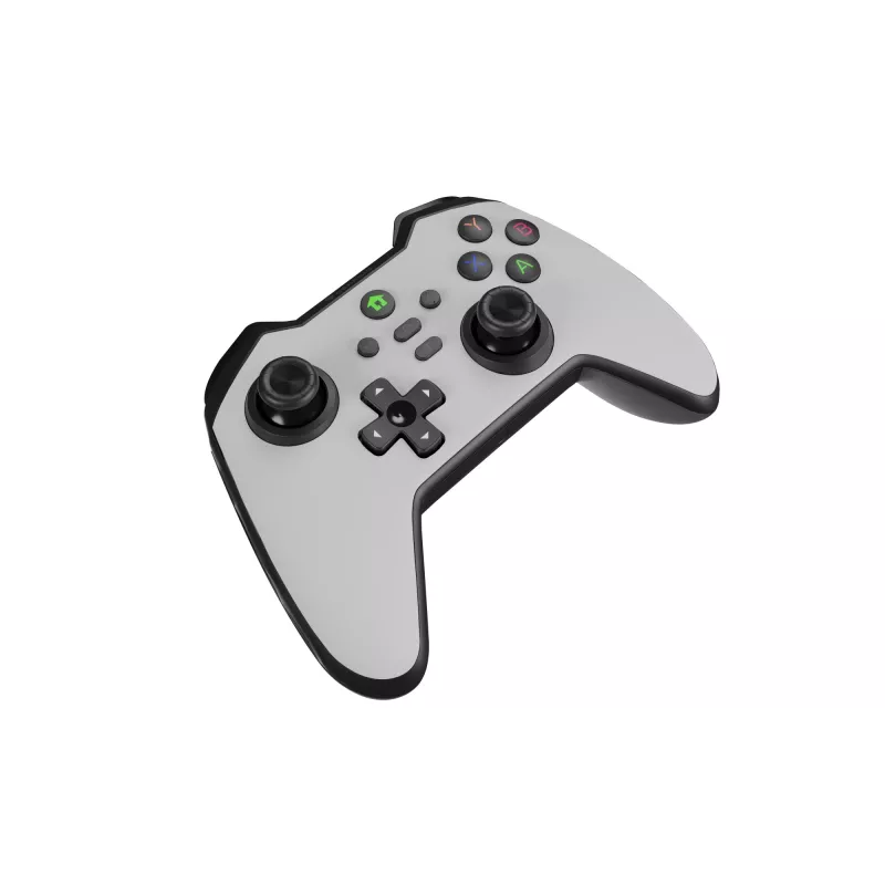 GENESIS Mangan 400 biely Bluetooth gamepad analógový / digitálny Android, MAC, Nintendo Switch, PC, iOS