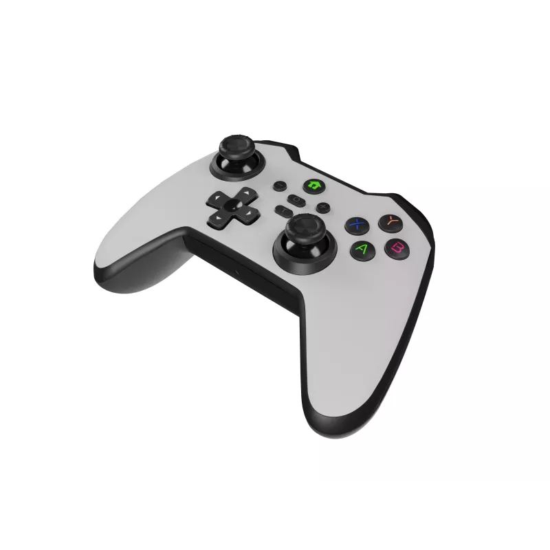 GENESIS Mangan 400 biely Bluetooth gamepad analógový / digitálny Android, MAC, Nintendo Switch, PC, iOS
