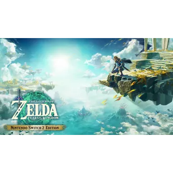 Nintendo The Legend of Zelda: Tears of the Kingdom Nintendo Switch 2 Edition nemecký, holandský, anglický, španielsky, francúzsky, taliansky, japonský, kórejský, ruský Nintendo Switch 2