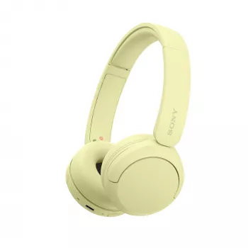 Sony WHCH520Y.CE7, bezdrôtový, hovory/hudba, 20 - 20000 Hz, 147 g, headset, žltá