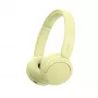 Sony WHCH520Y.CE7, bezdrôtový, hovory/hudba, 20 - 20000 Hz, 147 g, headset, žltá