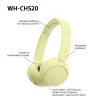 Sony WHCH520Y.CE7, bezdrôtový, hovory/hudba, 20 - 20000 Hz, 147 g, headset, žltá
