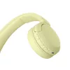 Sony WHCH520Y.CE7, bezdrôtový, hovory/hudba, 20 - 20000 Hz, 147 g, headset, žltá