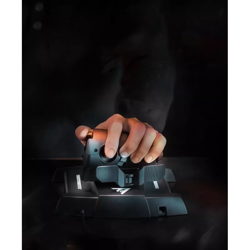 Thrustmaster T-16000M FCS Flight Pack čierny USB joystick analógový / digitálny MAC, PC