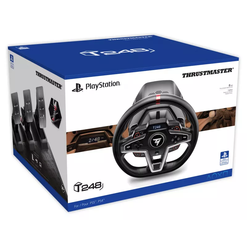 Thrustmaster T248 čierny volant + pedále PC, PlayStation 4, PlayStation 5