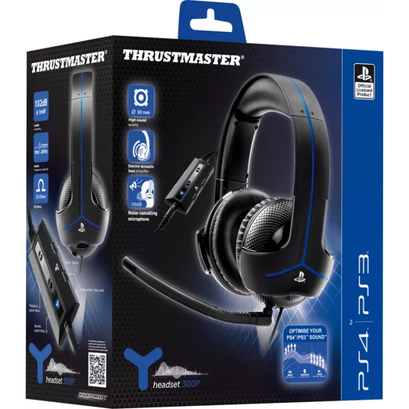 Thrustmaster Y-300P headset káblový cez hlavu gaming čierny