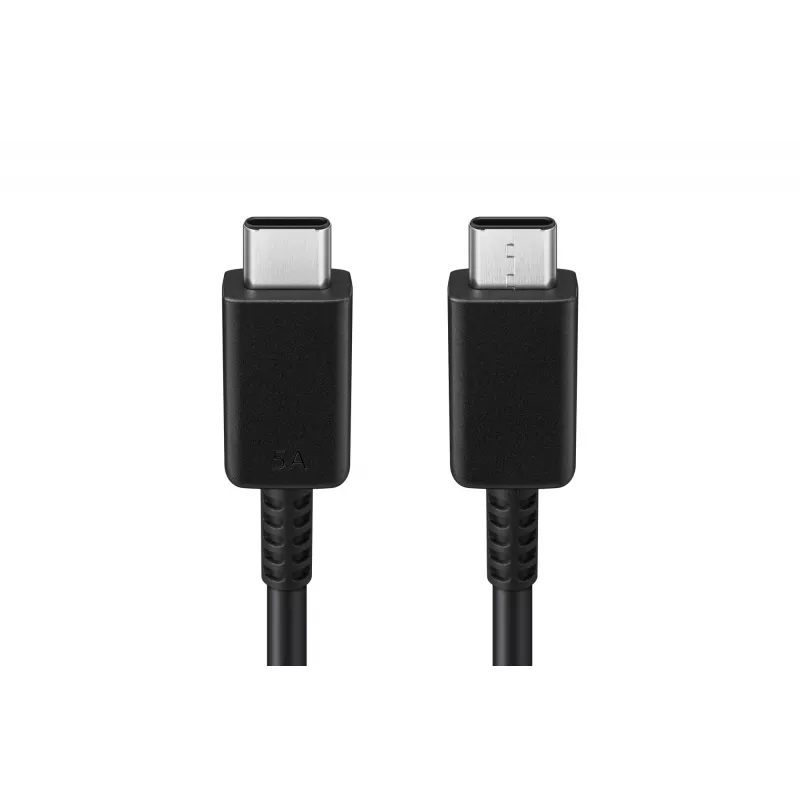 Samsung EP-DN975 - USB kábel - USB-C (M) na USB-C (M) - USB 2.0 - 1 m - USB napájanie (5A, 100 W) - čierny - pre Galaxy Note10, Note10+, Note1