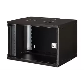 DIGITUS SOHO PRO nástenné puzdro - 19 palcov 7HE - 370 x 540 x 400 mm čierna