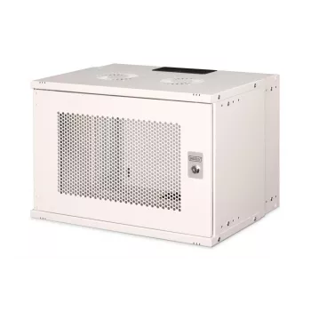 DIGITUS 19 palcov 7U nástenné puzdro - SOHO Pro perforované dvere 370 x 540 x 400mm nezmontované sivá