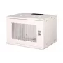 DIGITUS 19 palcov 7U nástenné puzdro - SOHO Pro perforované dvere 370 x 540 x 400mm nezmontované sivá