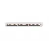 Patch panel DIGITUS DN-91624S-EA 19 palcov, CAT6A trieda EA, tienený, 24-portový RJ45, LSA, 1U, svetlosivý RAL 7035