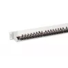 Patch panel DIGITUS DN-91624S-EA 19 palcov, CAT6A trieda EA, tienený, 24-portový RJ45, LSA, 1U, svetlosivý RAL 7035
