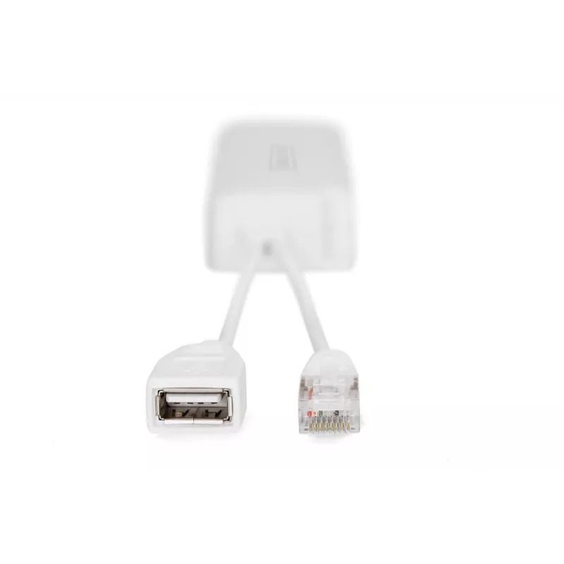 DIGITUS Gigabit USB-A PoE rozbočovač USB TYPE A Female