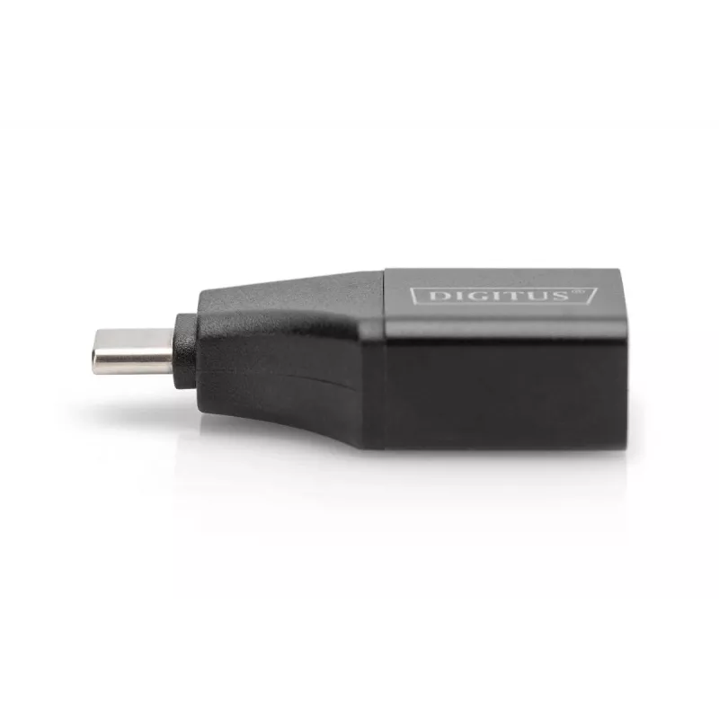 Digitus 4K USB adaptér USB-C na HDMI-A čierny hliník