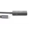 DIGITUS Aktívny predlžovací kábel USB-C – 5G USB 3.2 Gen1 USB-C – USB-A (M/F) – 5 m