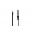 DIGITUS USB 3.2 Gen1 - RJ45 Ethernet kábel - CAT6a S/FTP čierna - 15 m