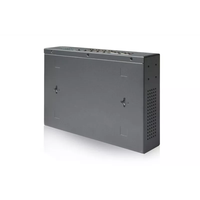 DIGITUS Fast Ethernet PoE af/at 8-portový switch + 2 uplinky 120W PoE rozpočet, rackový