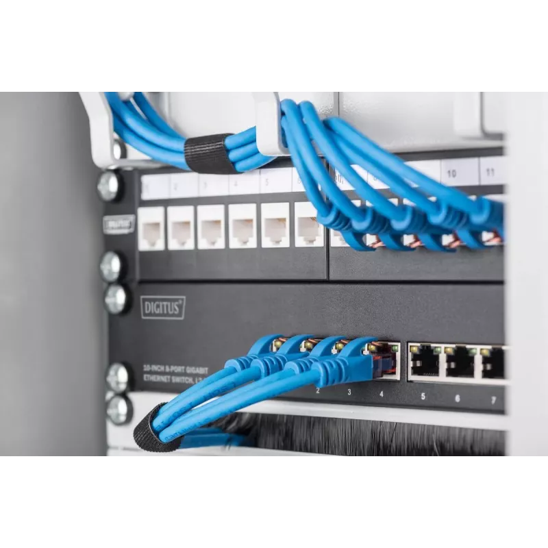 DIGITUS L2 Managed Gigabit Ethernet switch 8-portový, 10 inch