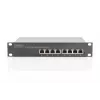 DIGITUS L2 Managed Gigabit Ethernet PoE switch 8-portový PoE, 10
