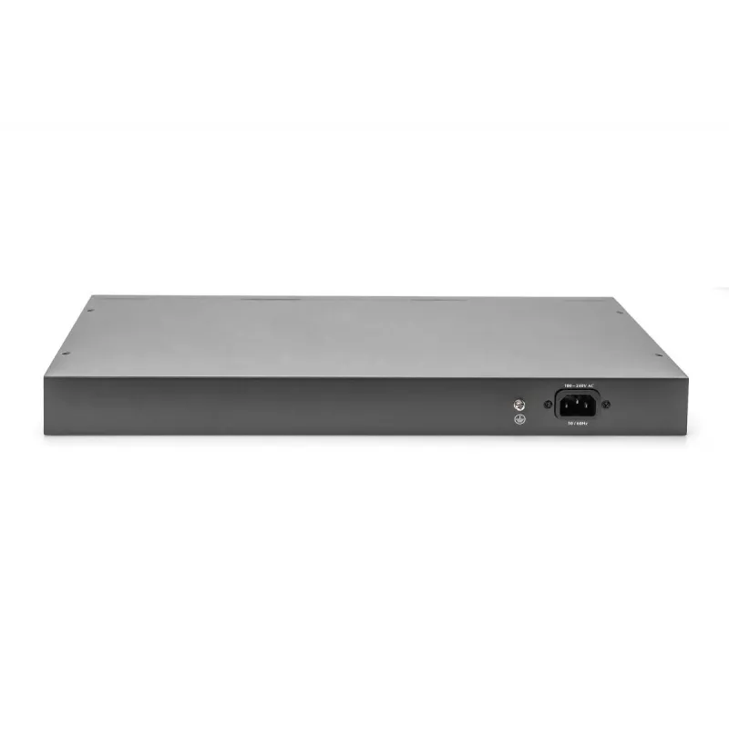 DIGITUS L2 spravovaný Gigabit Ethernet switch 24-portový + 2 Combo a 2 SFP uplink porty