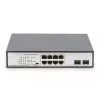 Nespravovaný switch Digitus DN-95140 8-portový Gigabit PoE