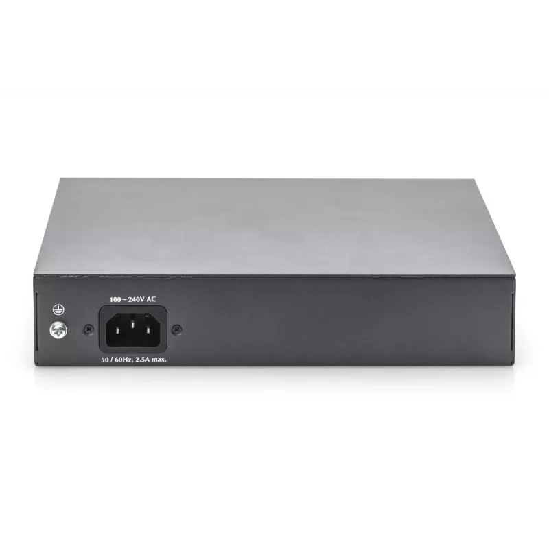 Nespravovaný switch Digitus DN-95140 8-portový Gigabit PoE